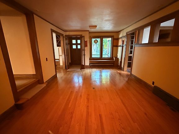 View of front door