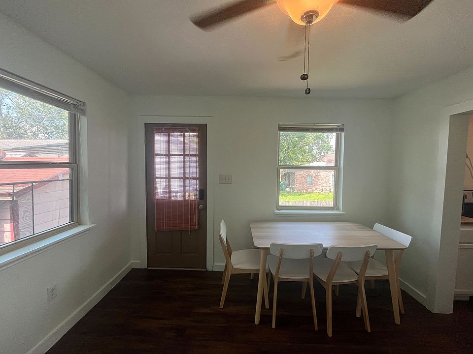 Entryway. Dining area directly off of the kitchen