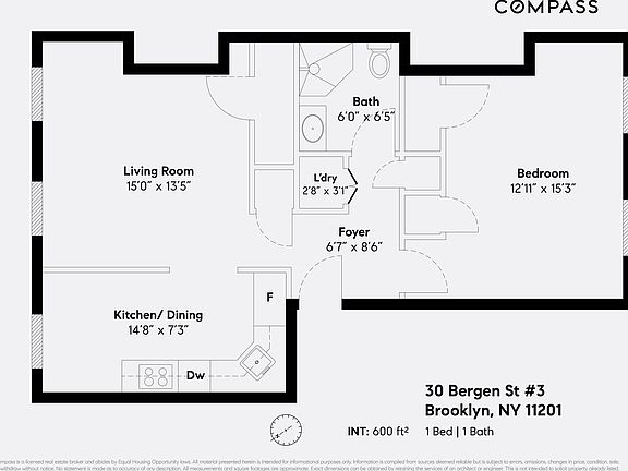 2nd image of 30 Bergen St #3