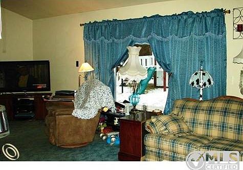 Living room with Large Picture W