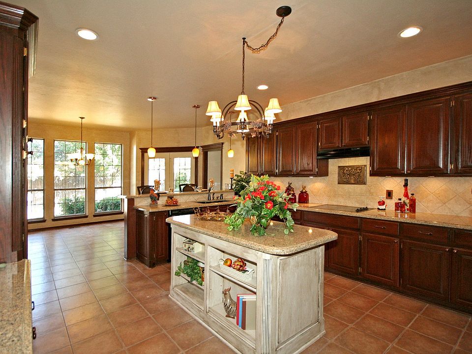 Granite countertops, island, 