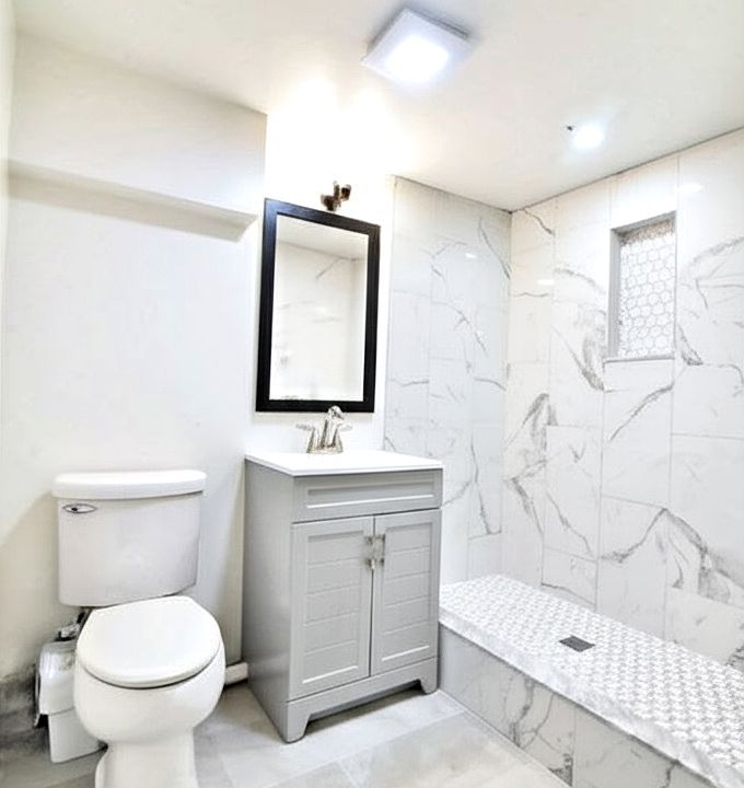 1st floor newly renovated bathroom