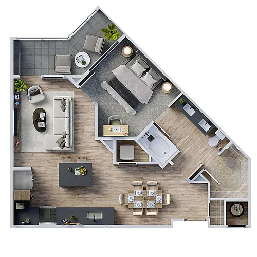 Floor plan A2