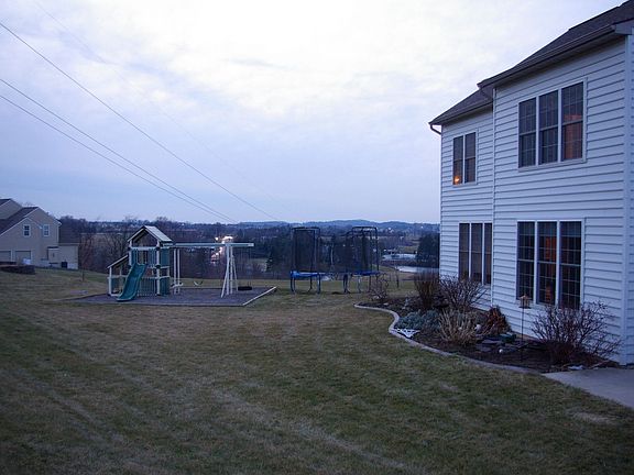 Beautiful backyard views 