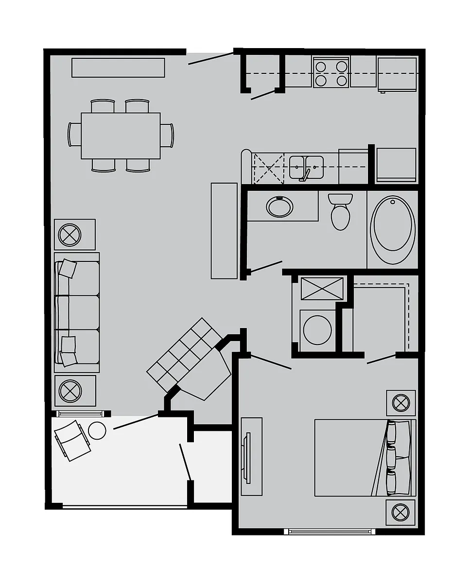 Floor plan A