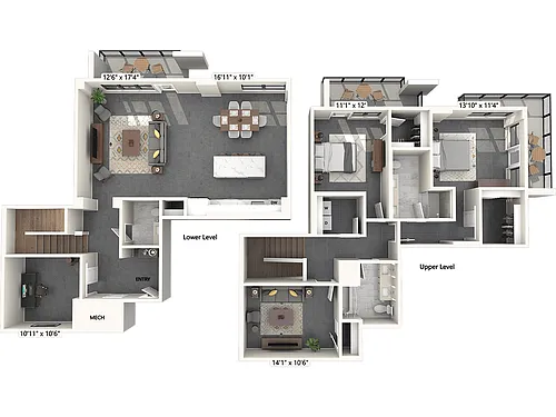 Floor plan TH04