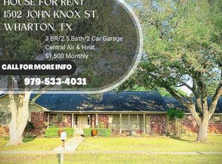 1502 John Knox St, Wharton, TX 77488