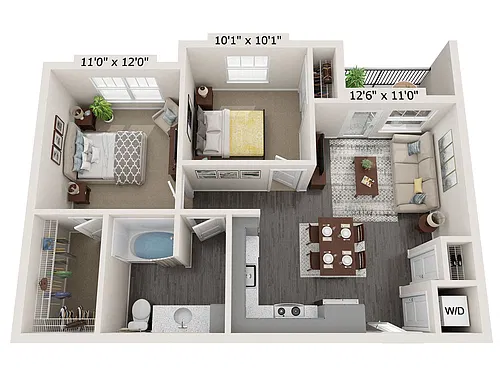 Floor plan B1
