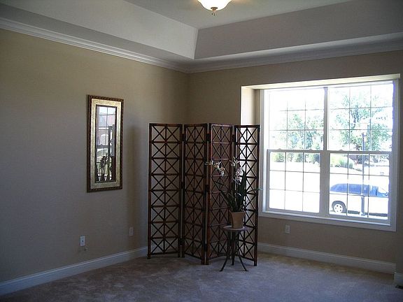 Master bedroom w/tray ceiling