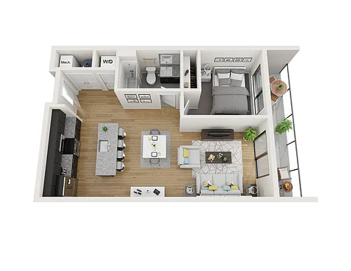 Floor plan 1D