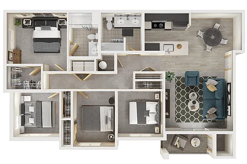 Floor plan Sunrise