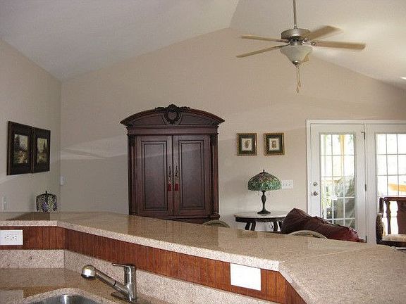 View to open floor plan