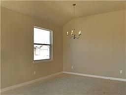 Dining room... 10 ft ceilings