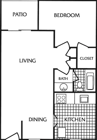 A1 floor plan The Glen at Old Town
