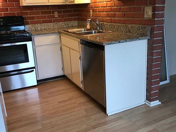kitchen with granite new stove new dishwasher