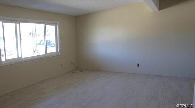 New tile and paint. Hi beam ceiling