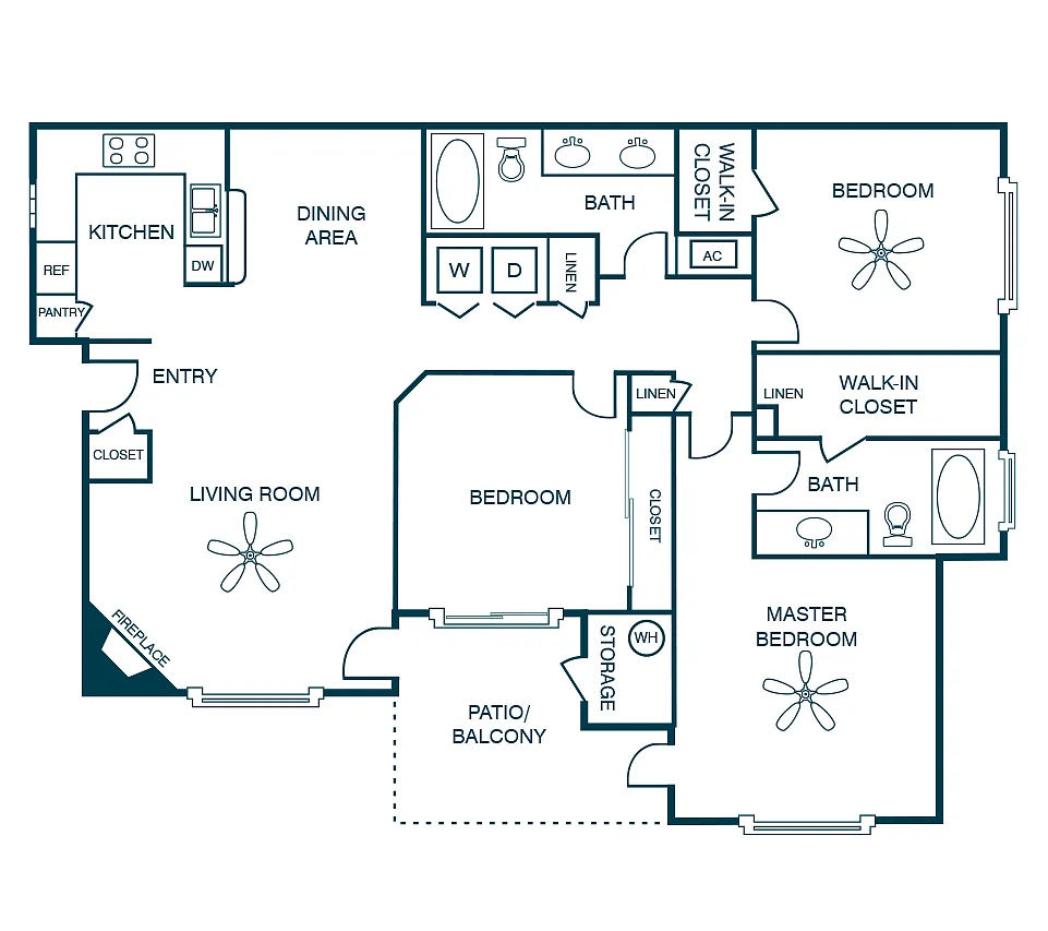 Floor plan C-1