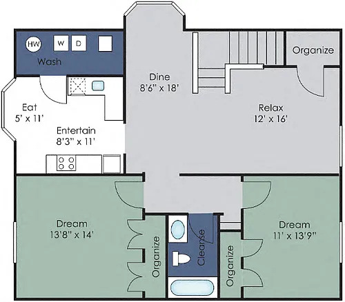 Floor plan The Somerset Plus