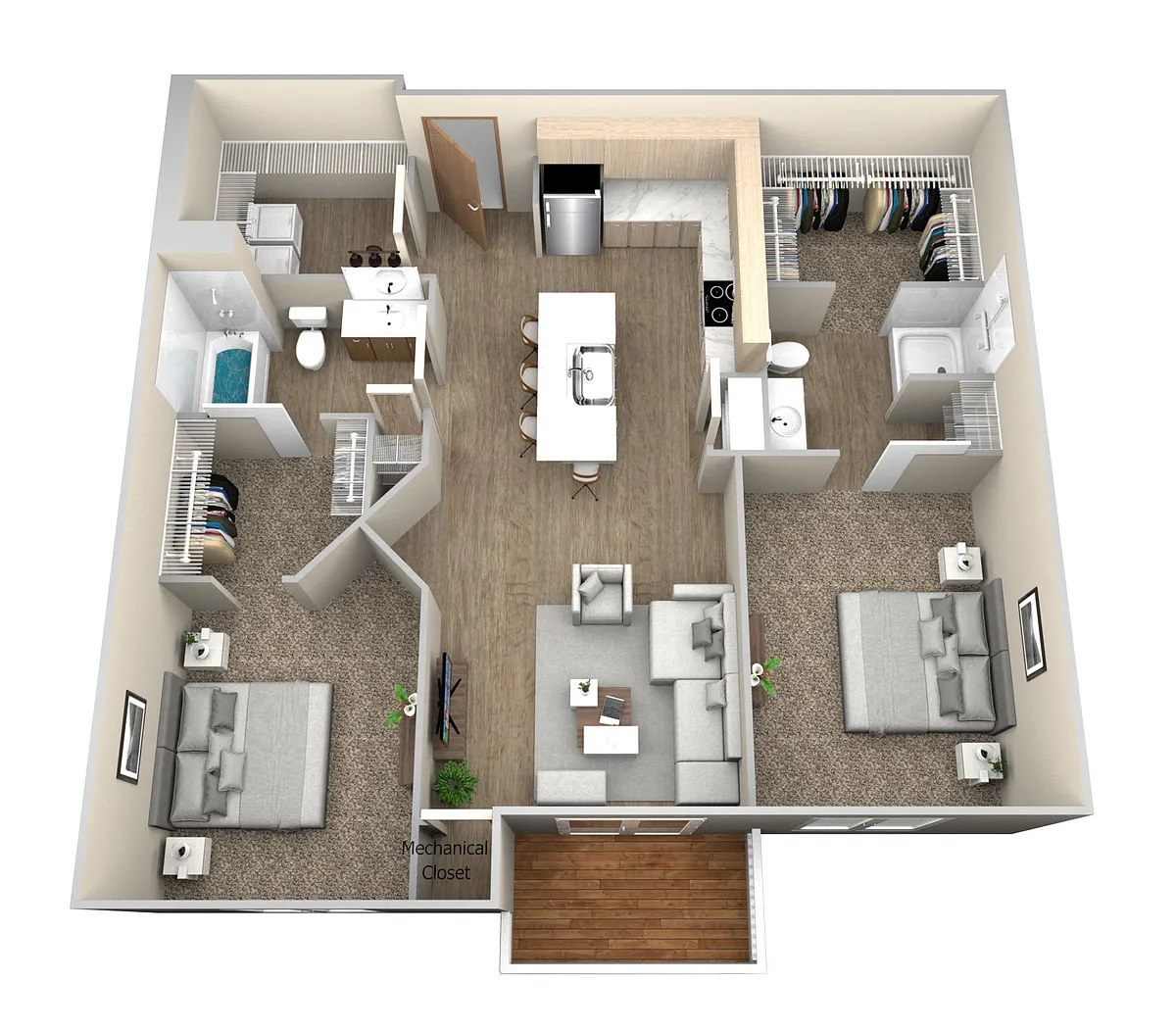 Floor plan X