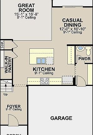1st Floor Layout