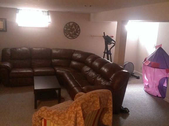 Basement living room