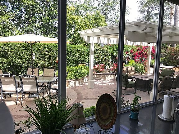 View from kitchen