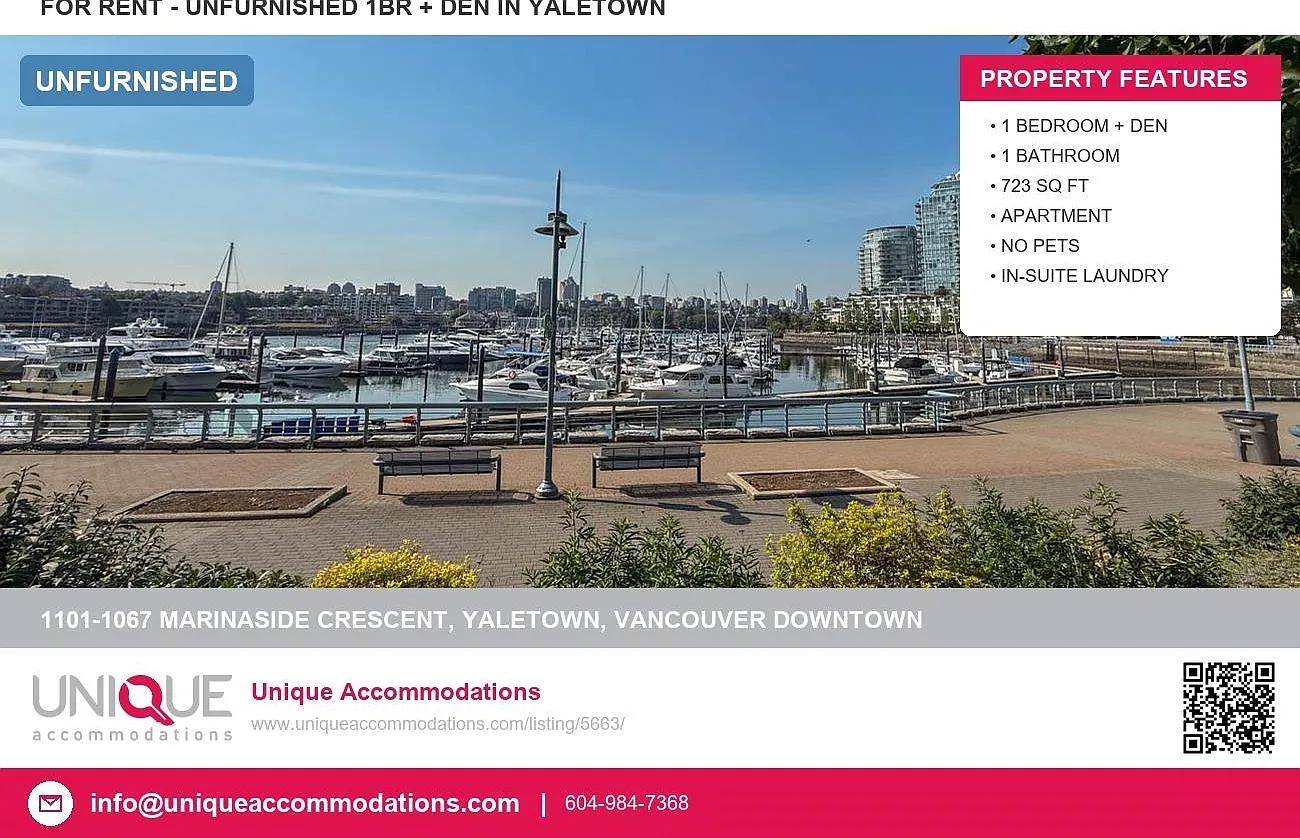 1 bed, 723 sqft, $3,300 — Photo 1