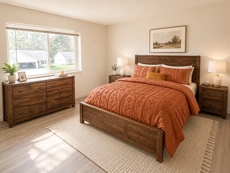 Bedroom #3 - Virtually Staged