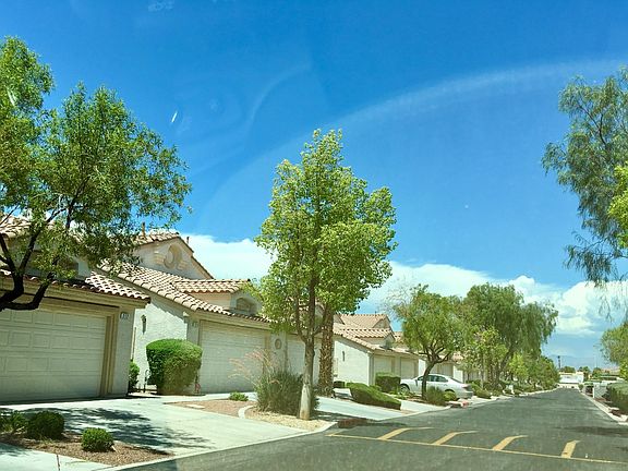 Street view on back side of subdivision