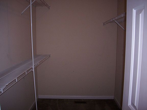 walk in closet in master