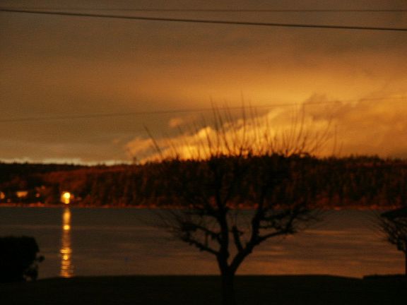 Sunset View from Front