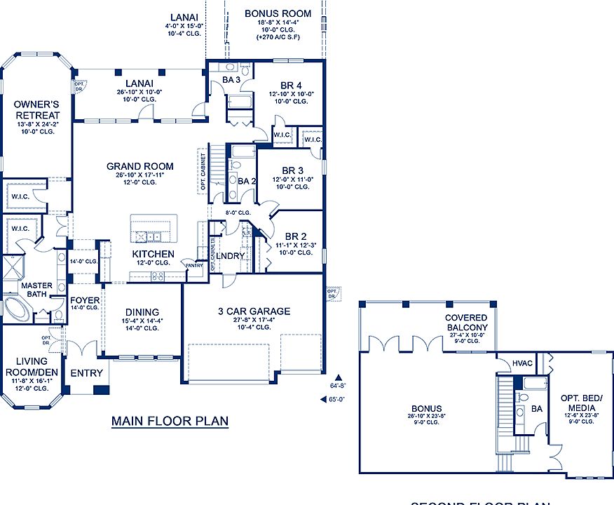 Coronado Floorplan