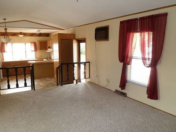 Living room into Kitchen