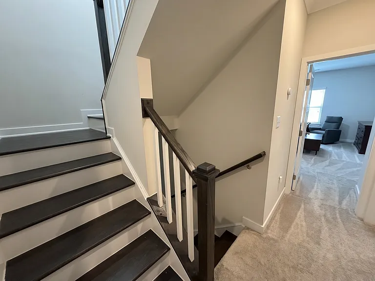 Stairs to Loft + View of Master