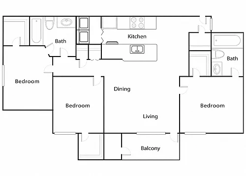 Floor plan Chestnut
