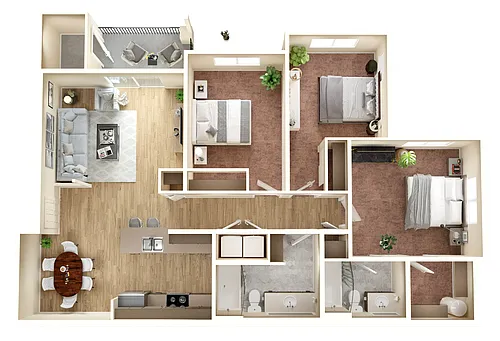 Floor plan Fenwick