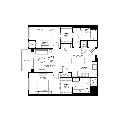 Floor plan Stockholm 8