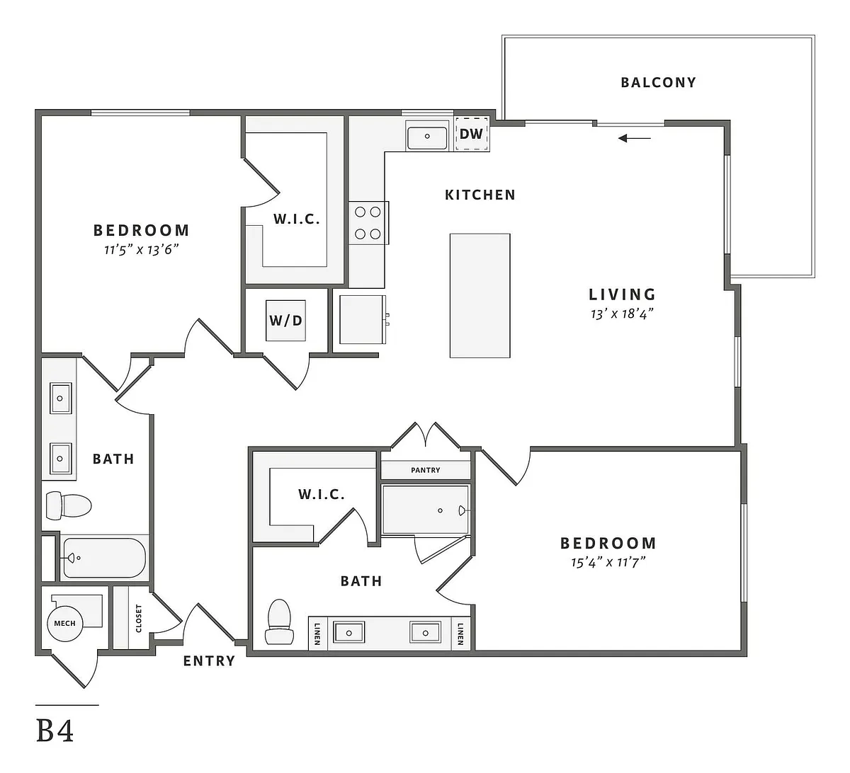 Floor plan B43
