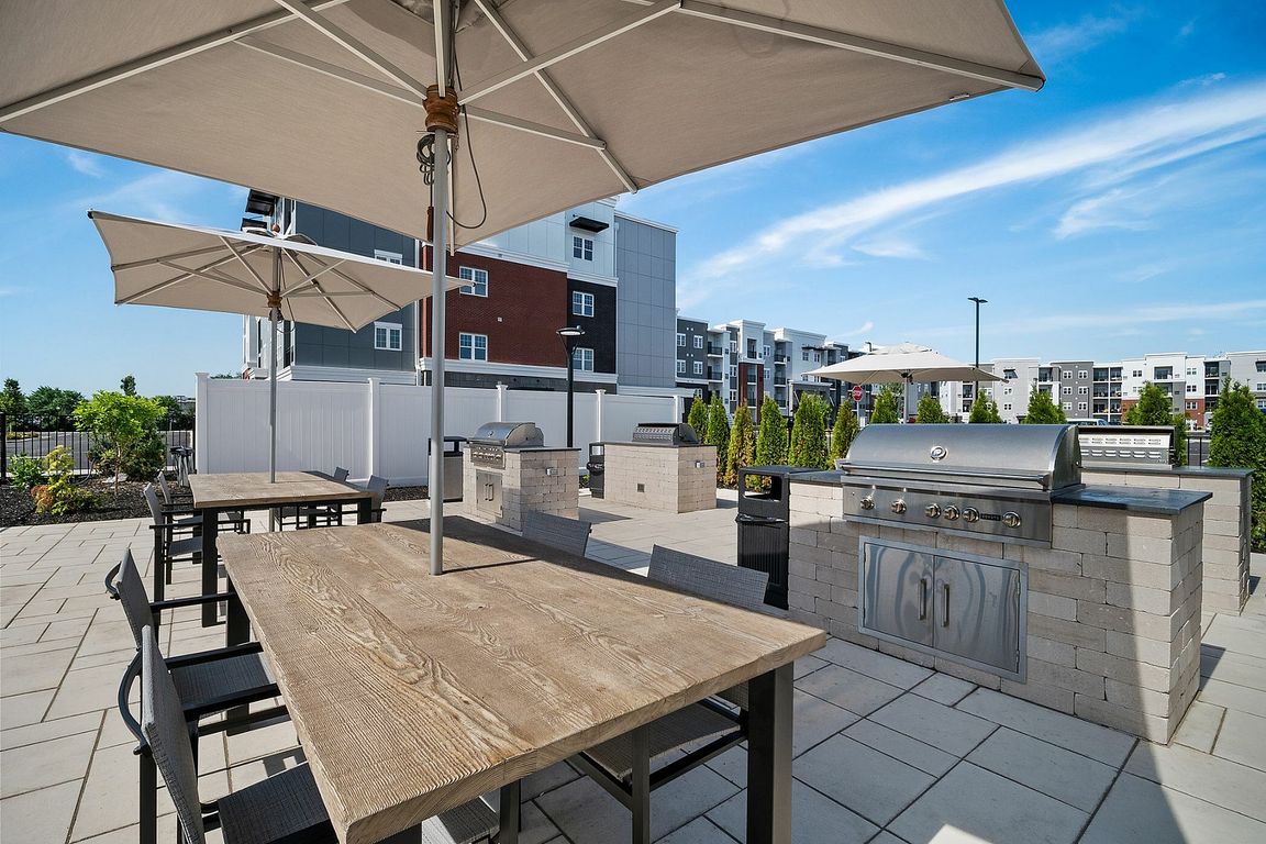Experience luxury outdoor living with this beautifully designed patio equipped for ultimate relaxation.