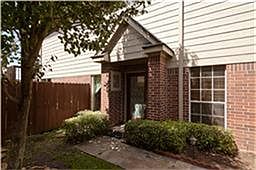 Entrance is on side of property