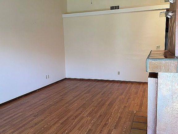 entryway view of living room