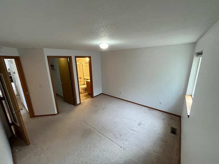 Master Bedroom with walk-in closet and bathroom