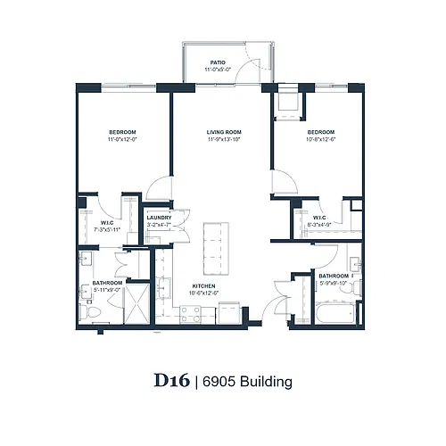 Floor plan D16