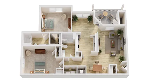 Floor plan B1
