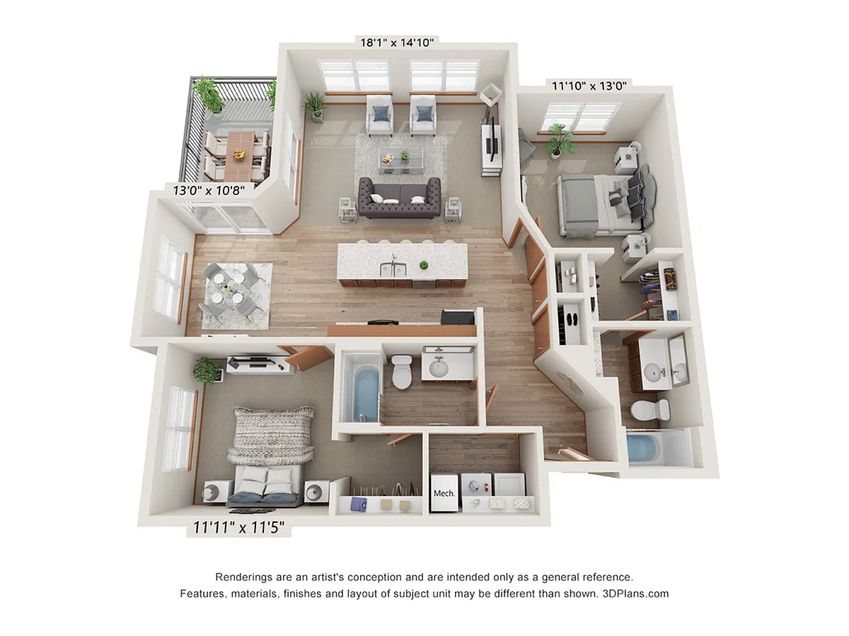 Floor plan Ivy