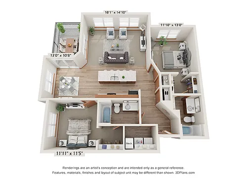 Floor plan Ivy