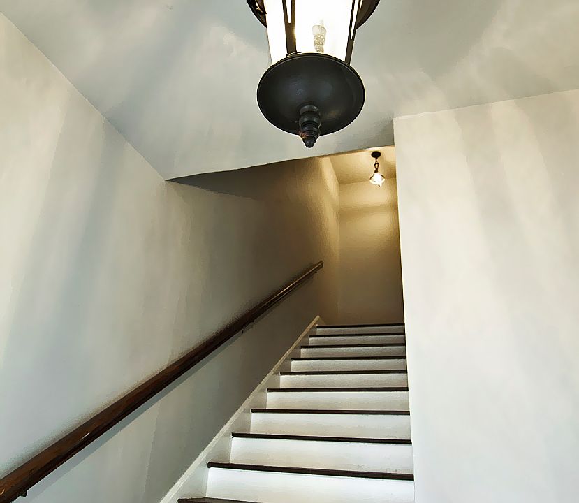 Private interior stairs