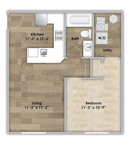 Floor plan 102 - First Floor