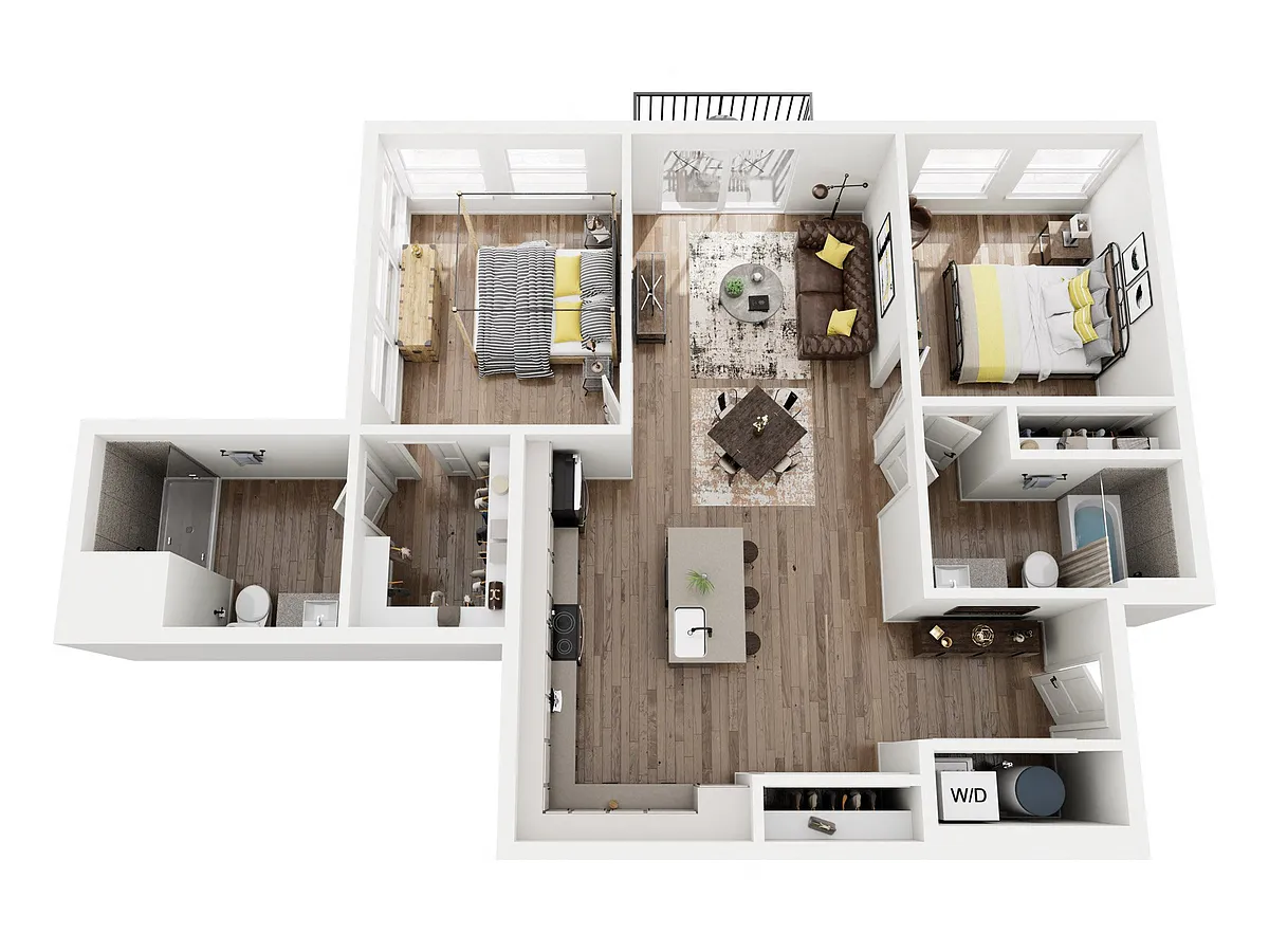 Floor plan 2BR5