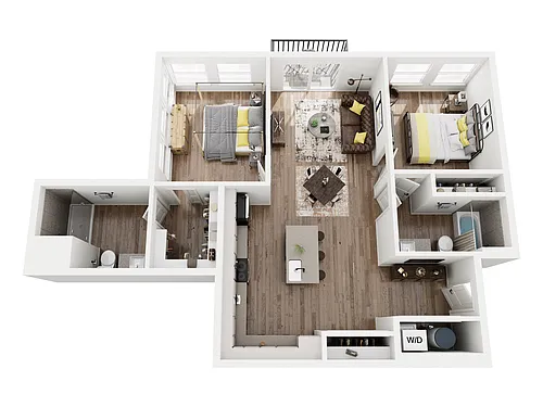 Floor plan 2BR5